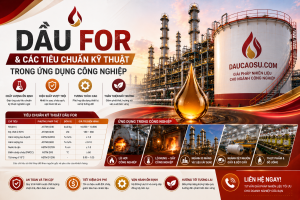 Dầu FOR và các tiêu chuẩn kĩ thuật