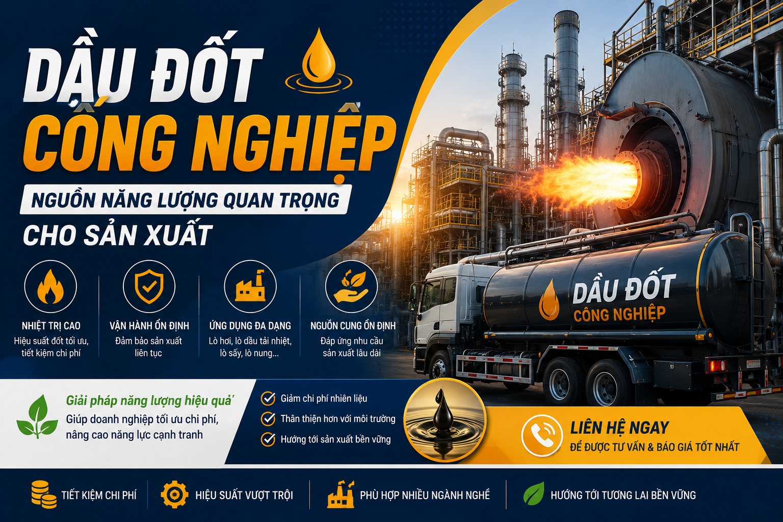 Dầu đốt công nghiệp