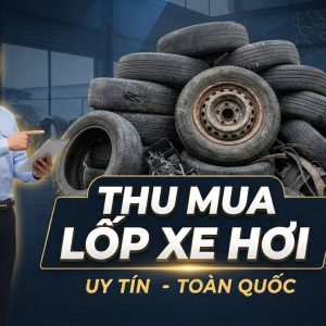 Thu mua cao su, lốp xe phế thải
